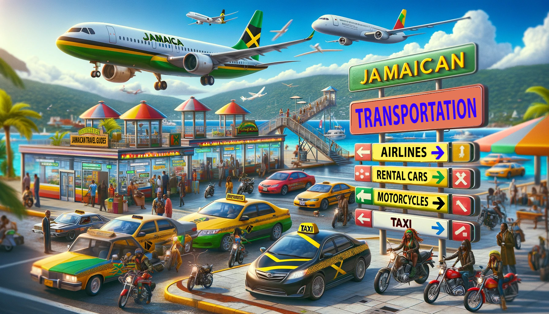Jamaican Transportation - Jamaican Travel Guides